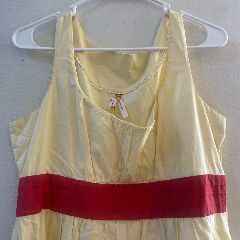 yellow Anthropologie Maeve Tulip Dress - Picture 2 of 4